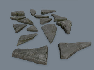 rocks 3D 模型