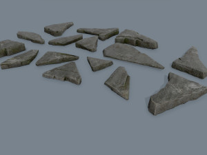 rocks 3D 模型