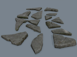 rocks 3D 模型