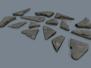 rocks 3D 模型