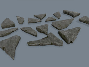 rocks 3D 模型