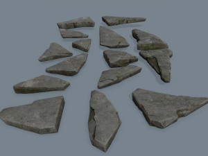 rocks 3D 模型