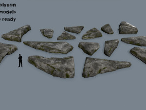 rocks Modèle 3D
