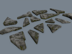 rocks 3D मॉडल