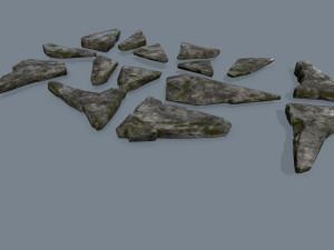 rocks 3D मॉडल