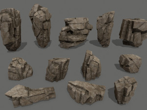 rocks 3D Model