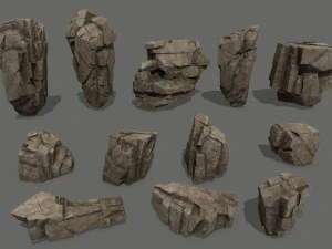 rocas Modelo 3D
