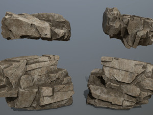 rocks 3D Modell