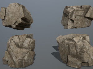 rocks 3D Modell