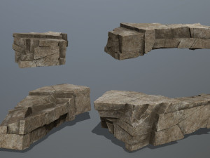 rocks 3D Modell
