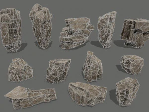 rocks 3D Model
