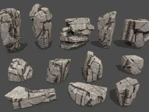 rocas Modelo 3D