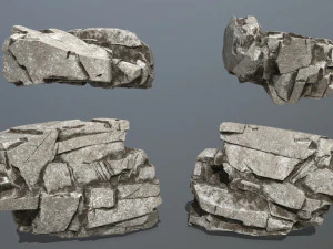 rocks 3D Model