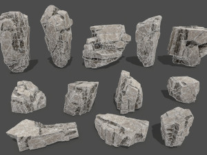 rocks 3D Model