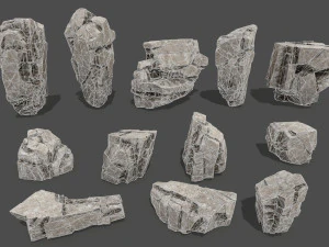 rocks 3D Model
