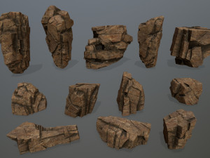 rocks 3D Модель
