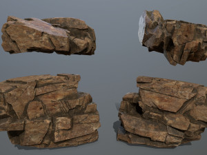 rocks 3D 模型