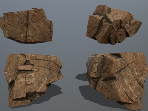 rocks 3D 模型