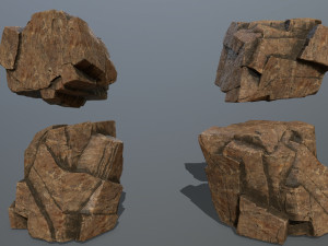 rocks 3D 模型