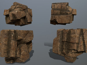 rocks 3D 模型