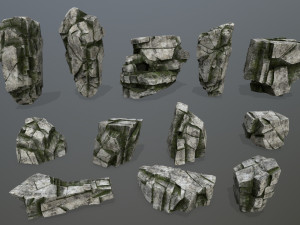 rocks 3D Model