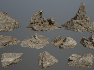 rocks 3D Model