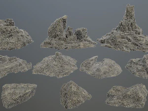 rocks 3D Model