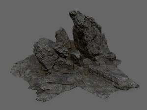 rocks Modèle 3D