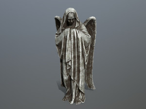 angel statue 3D 모델