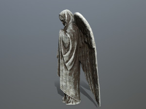 angel statue 3D 모델