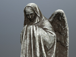 angel statue 3D 모델