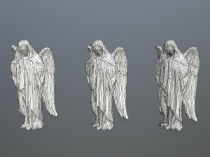 angel statue 3D 모델