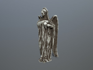 angel statue 3D मॉडल