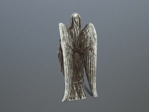 angel statue 3D मॉडल