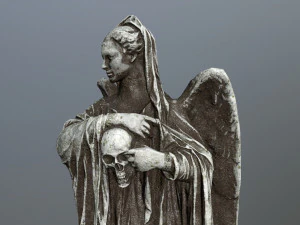angel statue 3D Model
