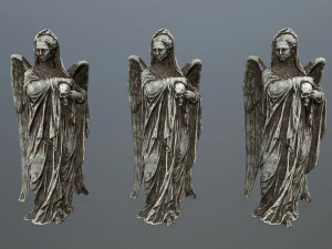 angel statue 3D Model