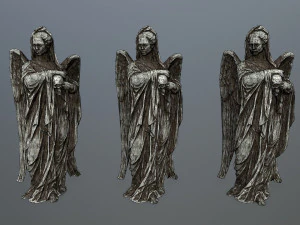 angel statue 3D Model