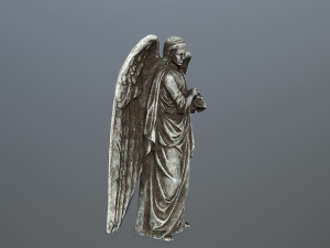 angel statue Model 3D