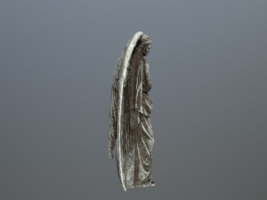 angel statue Model 3D