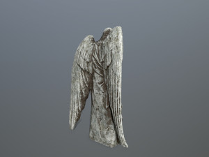angel statue Model 3D