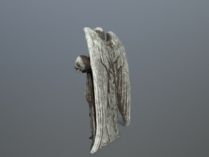 angel statue Model 3D