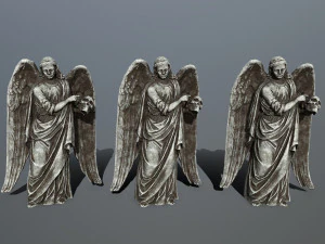 angel statue 3D Model