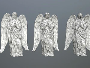 angel statue 3D Model