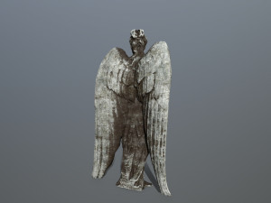 angel statue Modelo 3D