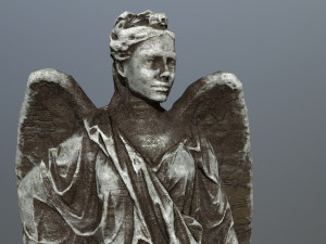 angel statue Modelo 3D