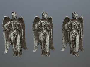 angel statue Modelo 3D