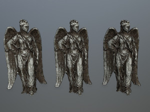 angel statue Modelo 3D