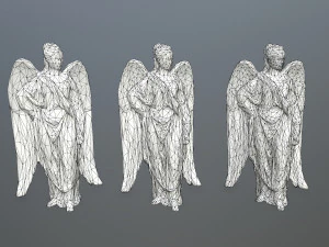 angel statue 3D Model