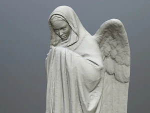 angel statue 3D Print Model