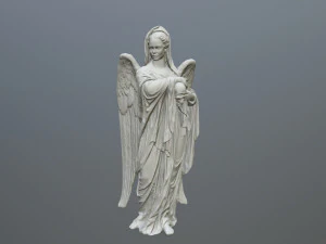 est&aacute;tua de anjo Modelo de Impressão 3D